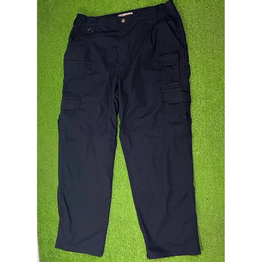 5.11 Tactical Stryke Cargo Pants 36 x30 Navy Blue EMT uniform Ripstop Outdoor‎
